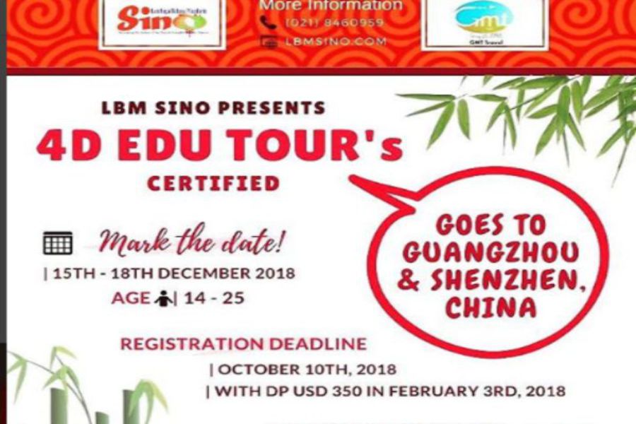 4d Edu Tour Goes To Guangzhou & Shenzhen, China